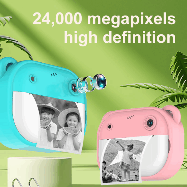 Kids Digital Camera High Quality HD Mini Instant Print