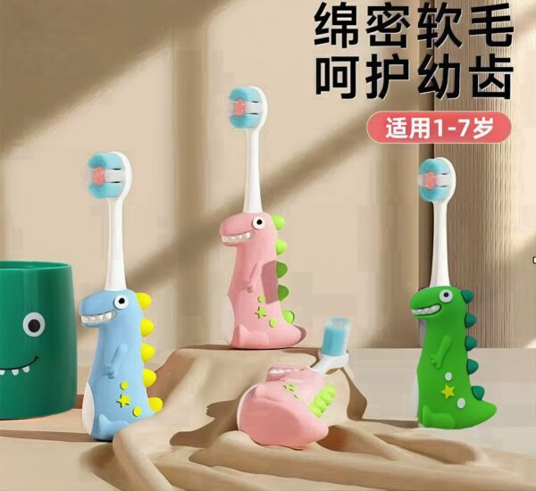 Cute 3D Cartoon Animal Toothbrush for Kids