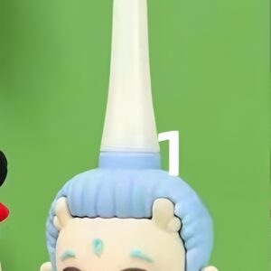 Nezha-Cute 3D Cartoon Animal Toothbrush for Kids - Extra Soft Bristles - Gentle Oral Care for Toddlers Aged 1-7