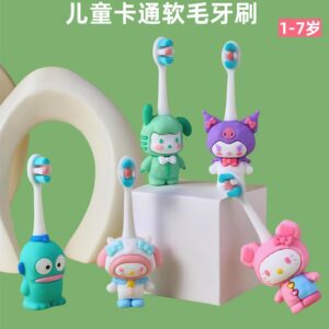 Cute 3D Cartoon Animal Toothbrush for Kids
