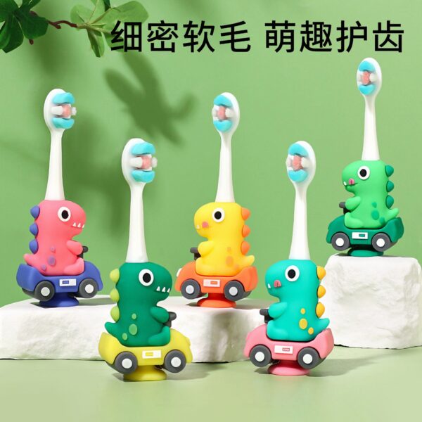 Cute 3D Cartoon Animal Toothbrush for Kids
