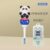 SmallBear-Cute 3D Cartoon Animal Toothbrush for Kids - Extra Soft Bristles - Gentle Oral Care for Toddlers Aged 1-7