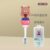SmallBear-Cute 3D Cartoon Animal Toothbrush for Kids - Extra Soft Bristles - Gentle Oral Care for Toddlers Aged 1-7
