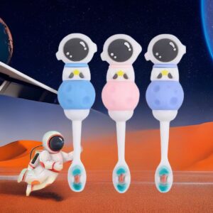 Alien-Cute 3D Cartoon Animal Toothbrush for Kids - Extra Soft Bristles - Gentle Oral Care for Toddlers Aged 1-7