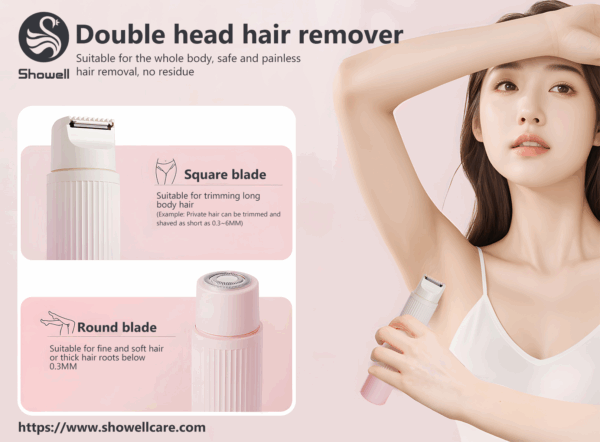 Double Head Hair Remover Trimmer for Women - Best Quality