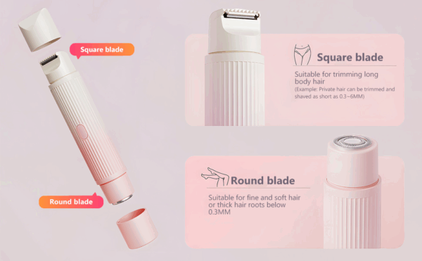 Double Head Hair Remover Trimmer for Women - Best Quality