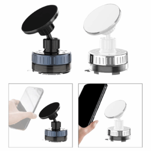 Universal Silicone Suction Cup Phone Holder Stand 360° Rotation Magnetic Windshield