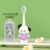 Frog-Cute 3D Cartoon Animal Toothbrush for Kids - Extra Soft Bristles - Gentle Oral Care for Toddlers Aged 1-7